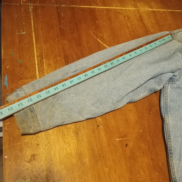 Vintage Levi's Demin Sherpa trucker Jacket Size XL - Picture 7 of 12